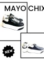 Mayo chix cipő 4218 black/white