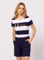 Heavytools Ziven navy short 