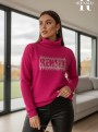 Rensix pulóver  pink színben 