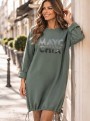 Mayo chix Mody ruha csokibarna,  , bézs, bordó, fekete, padlizsán,  khaki színben 