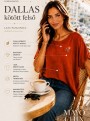 Mayo Chix Dallas kötött pulóver khaki,  pisztácia színben