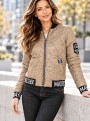 Mayo chix Dean jacket fangó/barnás színben 