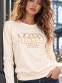 Mayo chix Pilar felső  fekete színben 