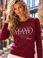 Mayo chix Pilar felső  fekete színben 