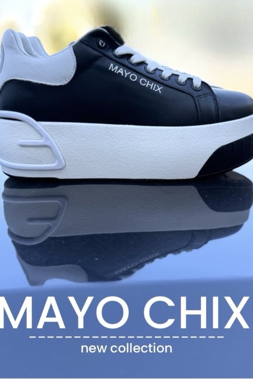 Mayo chix cipő 4218 black/white