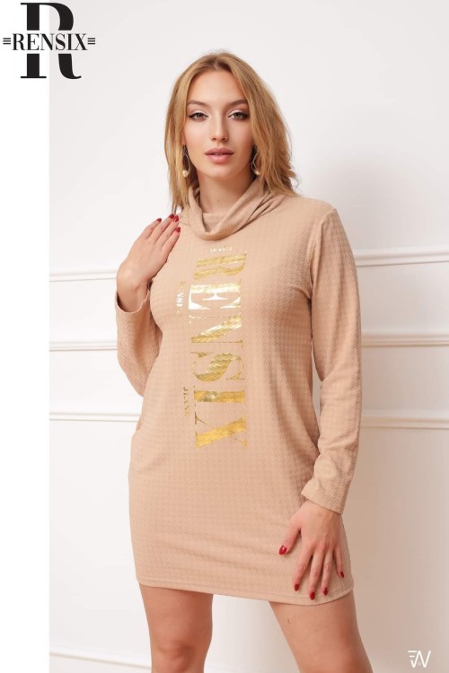 Rensix tunika bézs színű 