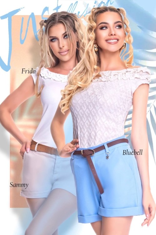 Mayo Chix Bluebell short világoskék színben