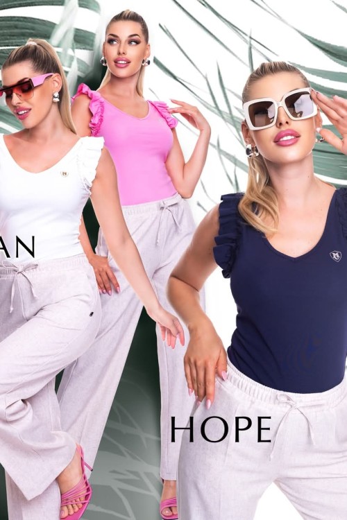 Mayo Chix Hope nadrág bézs színben