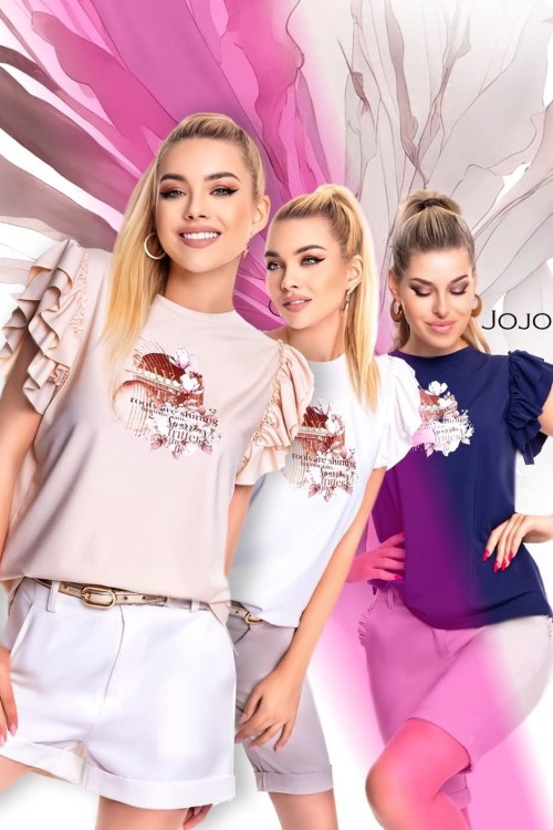 Mayo Chix Jojoba póló Magnólia ekrü, bézs színben