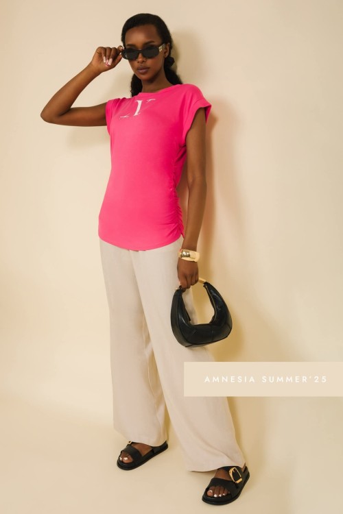 Amnesia Barbara felső pink színben 