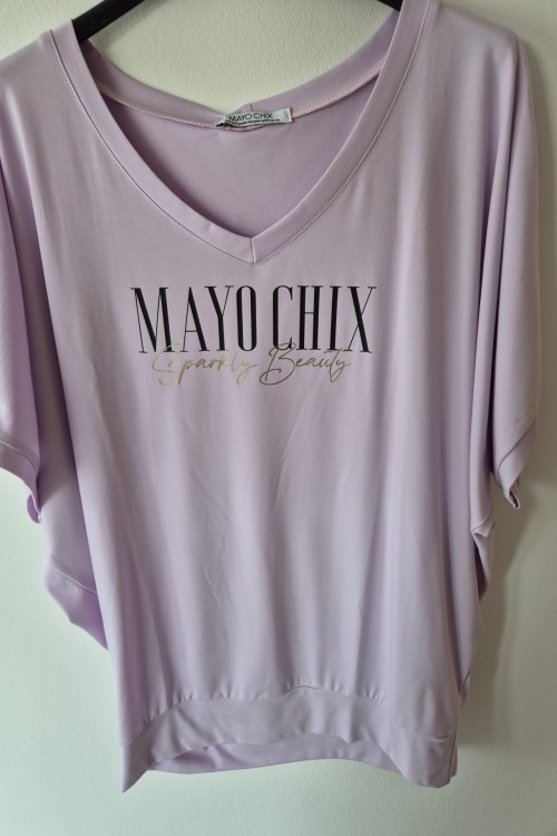 Mayo chix Toole tunika pink,  halvány lila színben 