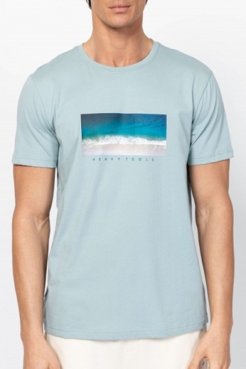 Heavytools Mobya mentha férfi póló 