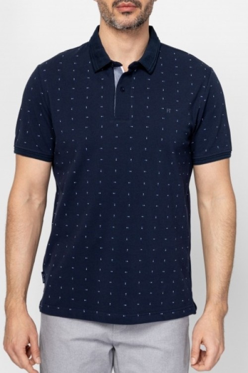 Heavytools Dallini navy férfi póló 