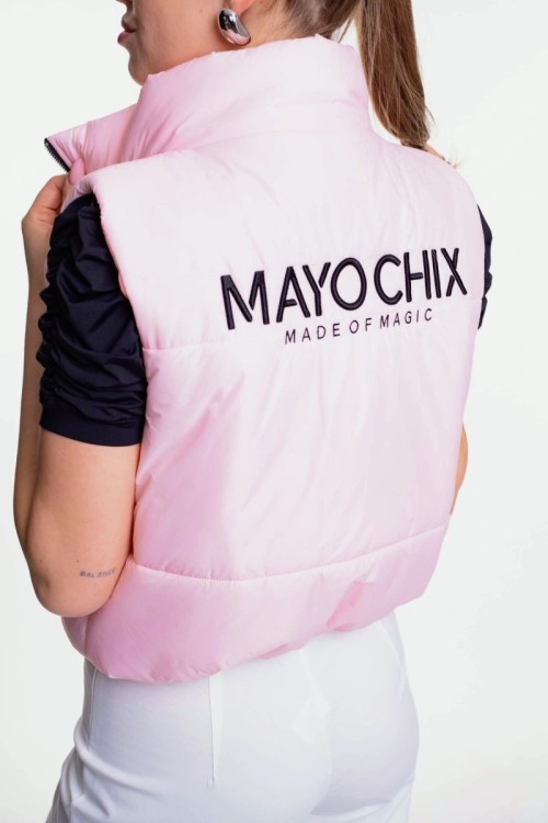 Mayo chix Santa Cruz mellény rózsaszín színben 