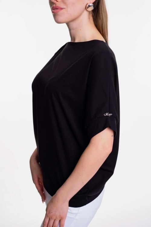 Mayo chix Less fekete felső 