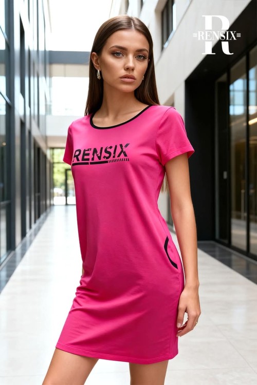 Rensix ruha pink, lila, zöld színben 