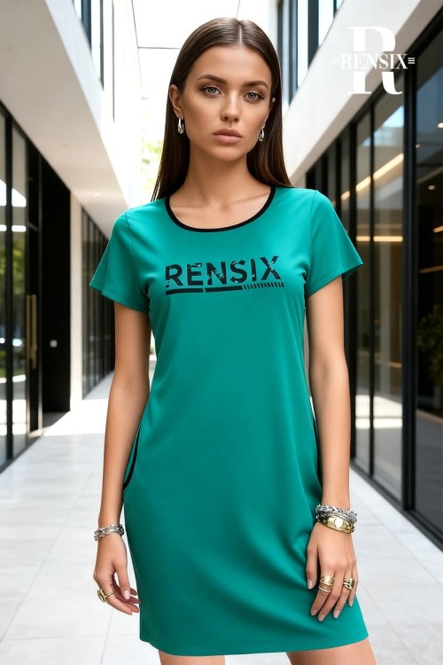 Rensix ruha pink, lila, zöld színben 