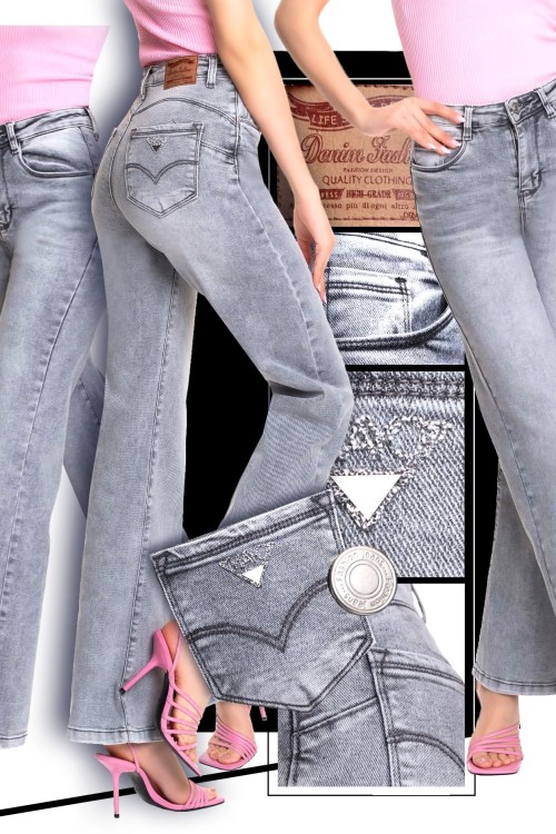 Mayo chix Blanche szürke farmernadrág 