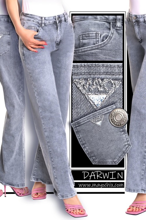 Mayo chix Darwin szürke farmernadrág 