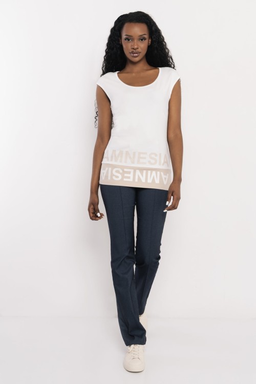 Amnesia Dirke felső ekrü/homok színben 