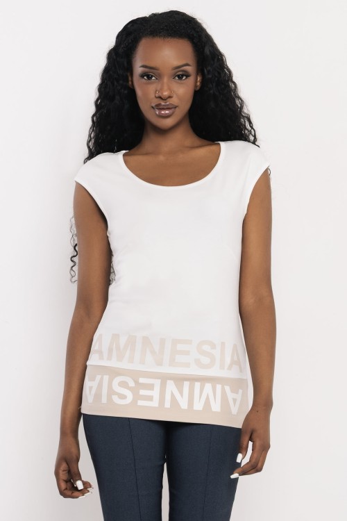 Amnesia Dirke felső ekrü/homok színben 