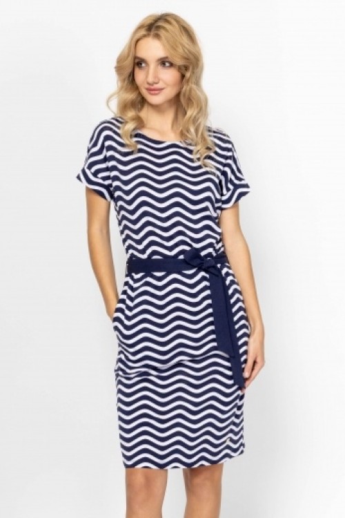 Heavytools Vinona Wavy női pamut ruha