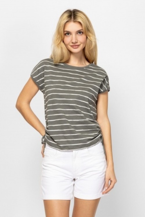 Heavytools Mia khaki női póló