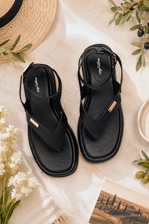 Mayo chix 6131 black szandál 