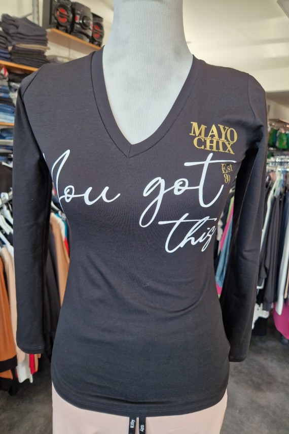 Light póló fekete színben 