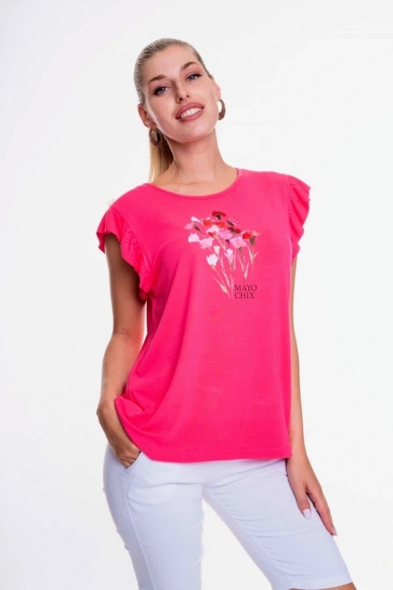 Mayo chix June póló pink színben 