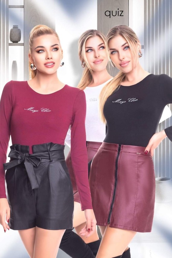 Mayo chix Qwiz body barna  színben 