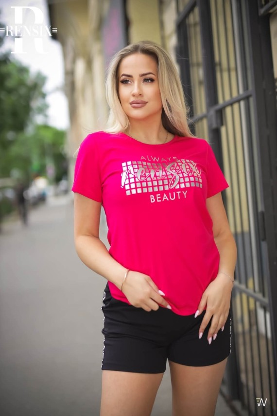 Rensix pamut felsők fekete, bézs, narancssárga,pink, kék,  zöld színben 
