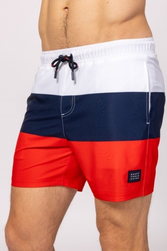 Heavytools Joung red beachshort 