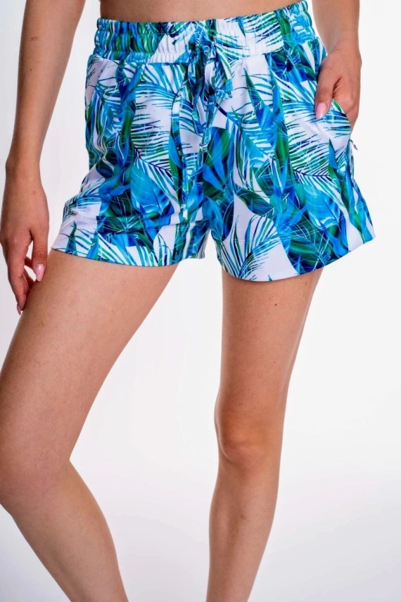 Mayo chix Pulzus short kék-zöld mintás 