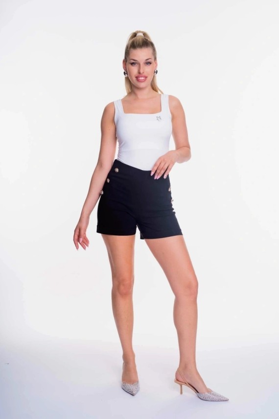 Mayo chix Raguza short fekete színben 