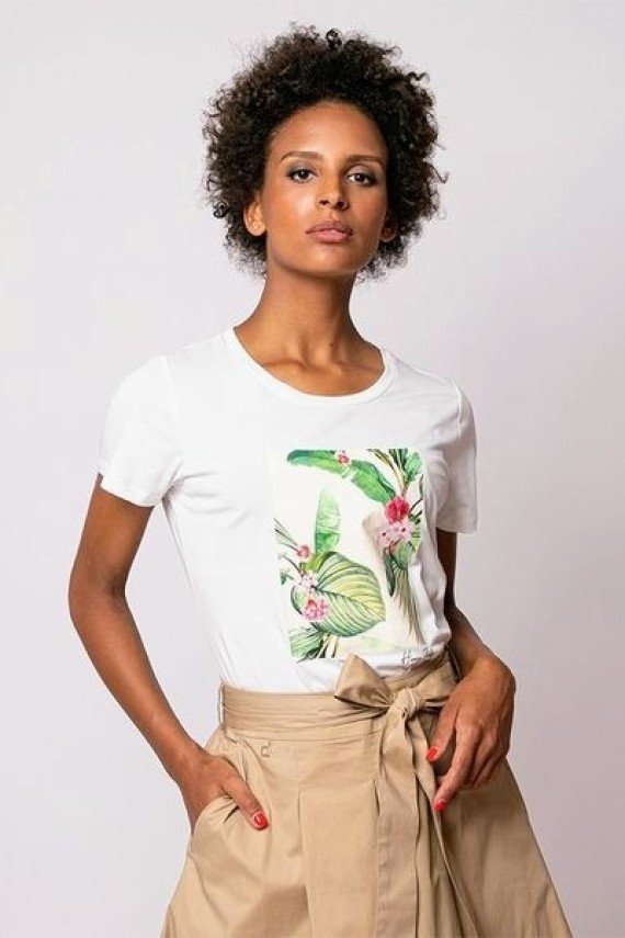 Heavytools Missy ecrü póló 