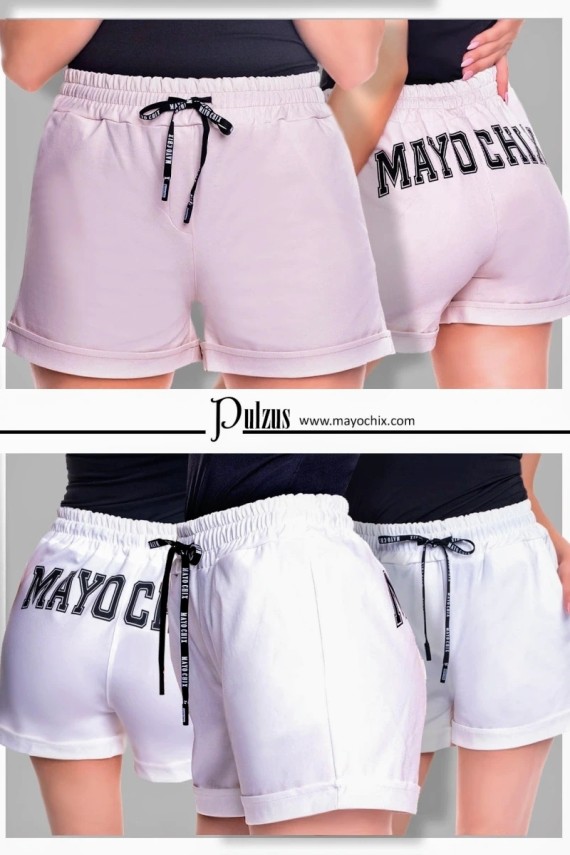 Mayo chix Pulzus short bézs színben 