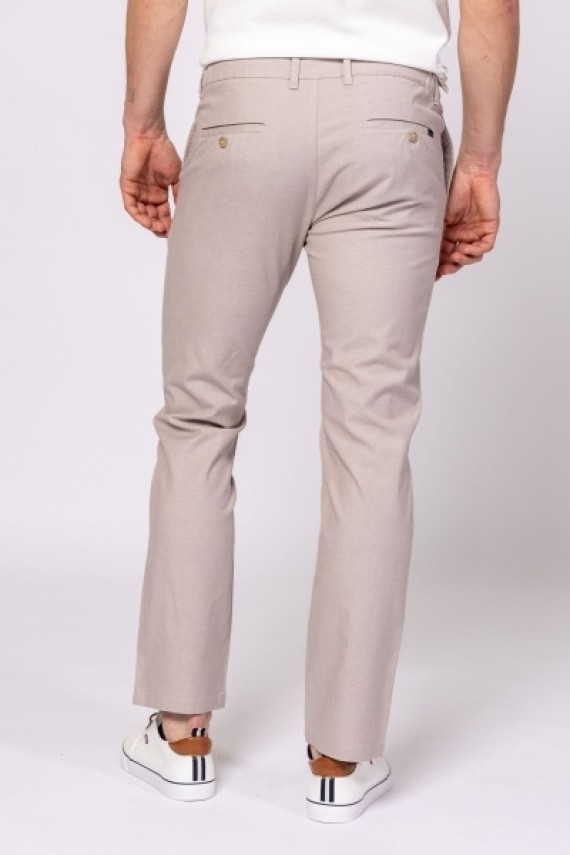 Heavytools Frink beige kényelmes vászon nadrág 
