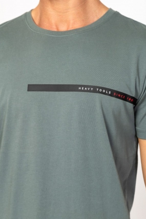 Heavytools Mantis khak férfii póló