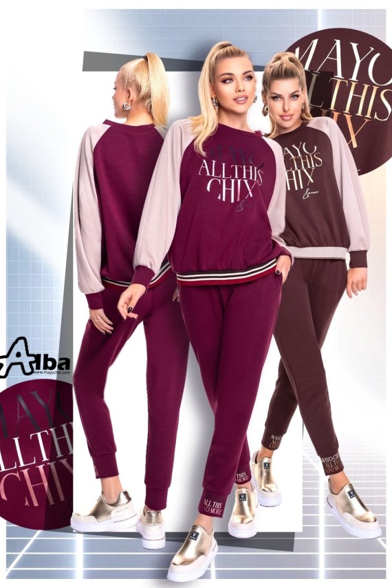 Mayo chix Alba együttes fekete színben 