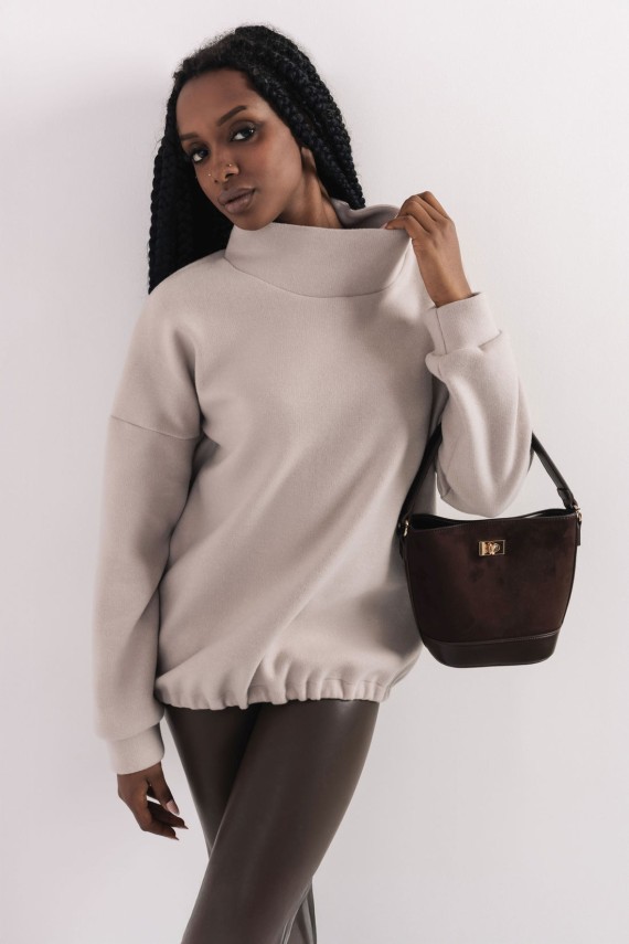 Amnesia Glassi pulóver - fekete  színekben