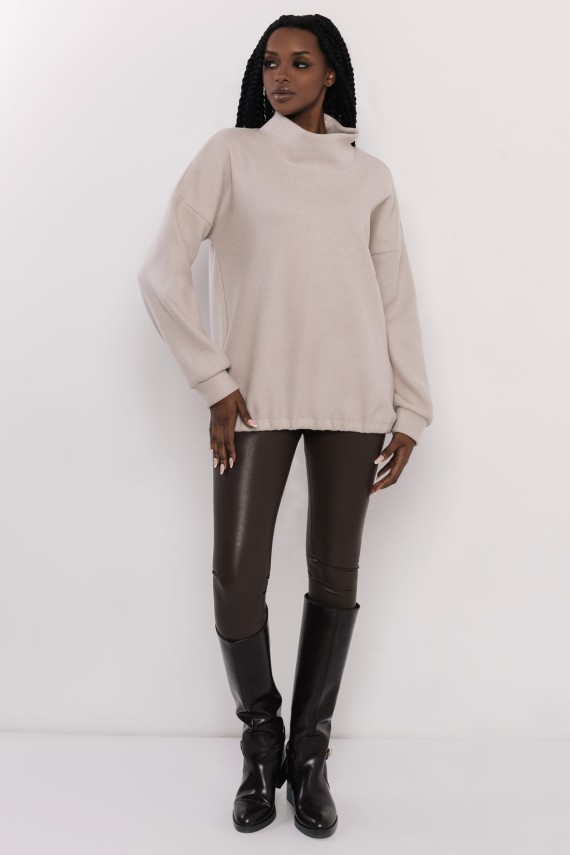 Amnesia Glassi pulóver - fekete  színekben