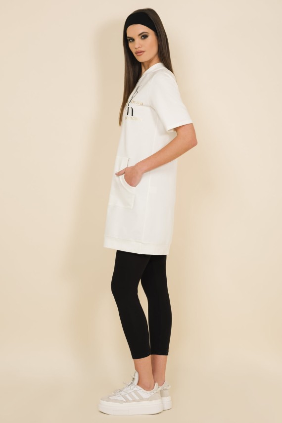 Amnesia Izisz ruha rózsaszín,  ekrü színben 