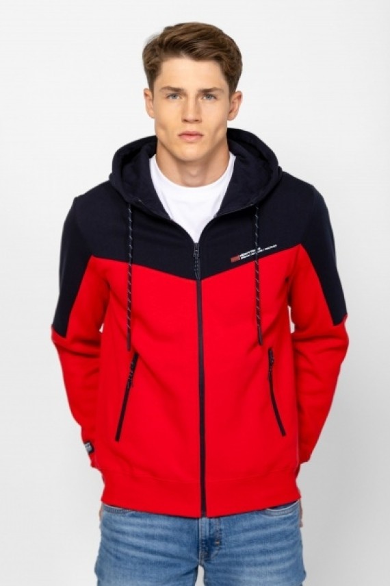 Heavytools Sarda red pulóver 