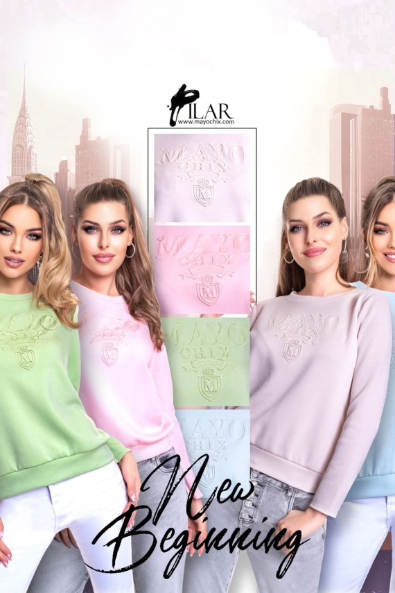 Mayo chix Pilar felső ekrü színben 
