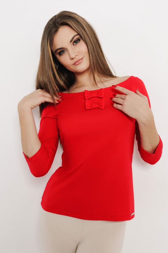 Amnesia Lupe felső - piros