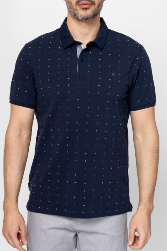 Heavytools Dallini navy férfi póló 