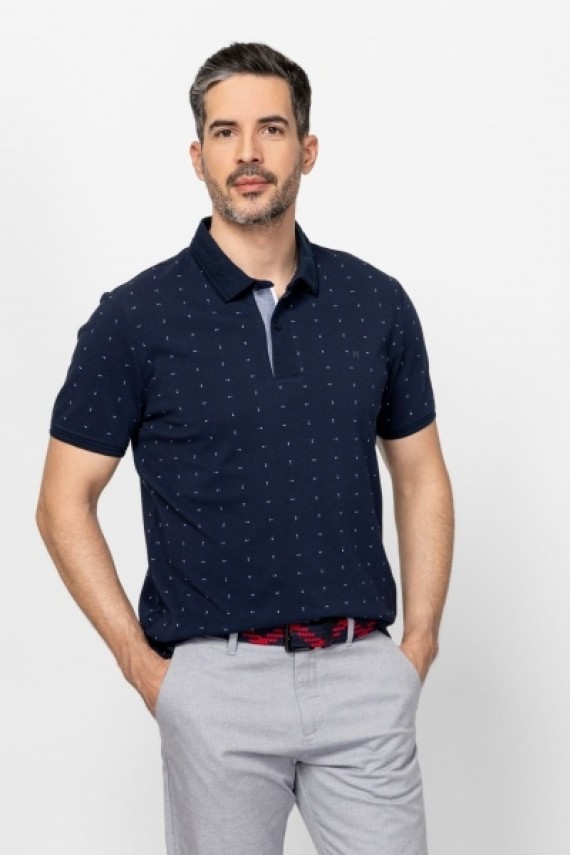 Heavytools Dallini navy férfi póló 