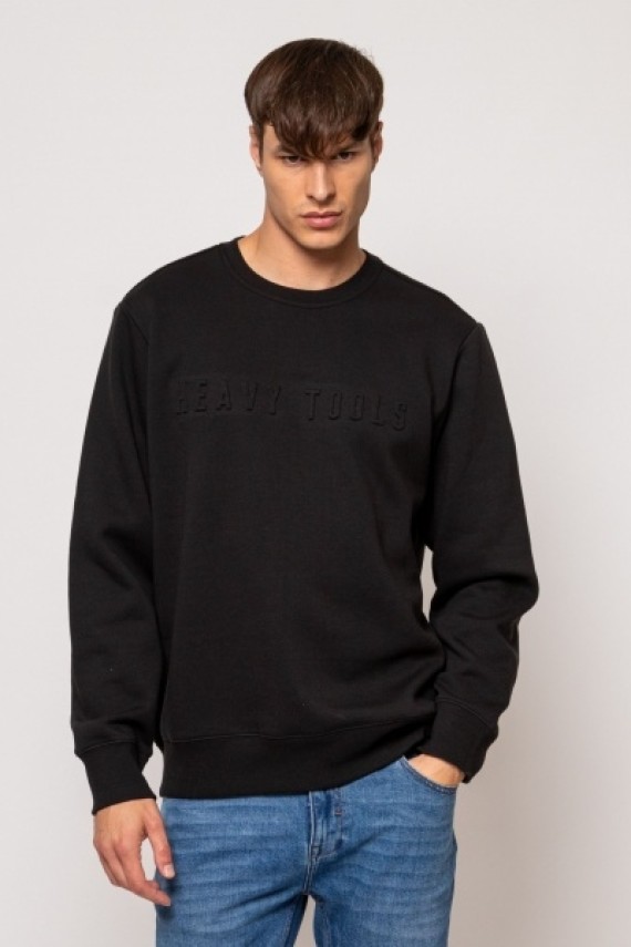 Heavytools Dumas fekete pulóver 