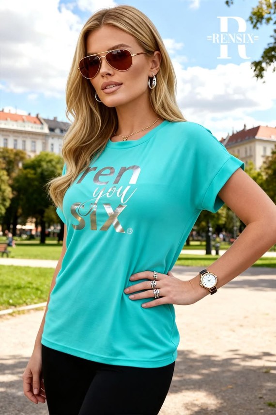 Rensix pink, zöld, menta,  felső 